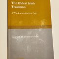 Book cover of Kenneth Jackson's The Oldest Irish Tradition