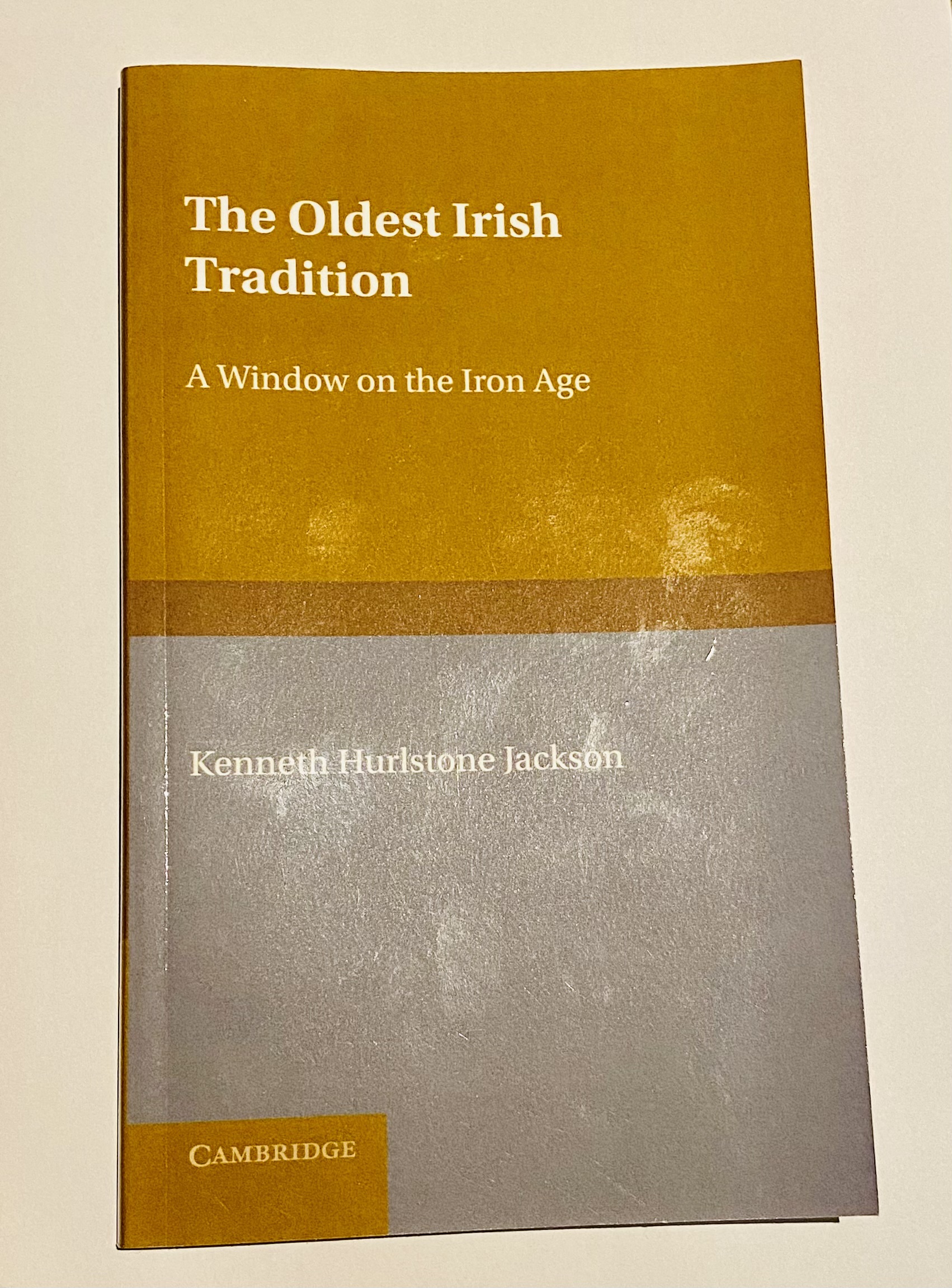 Book Review: The Oldest Irish Tradition, Kenneth Jackson