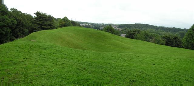 Landscape Photograph of Mount Sandel Fort, Coleraine
