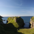 Landscape photograph of Dunseverick Castle
