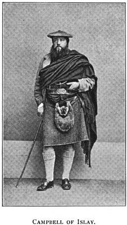 Traditional early 20th-century Scottish dress, showing a kilt similar to garments worn in Iron Age Ireland.