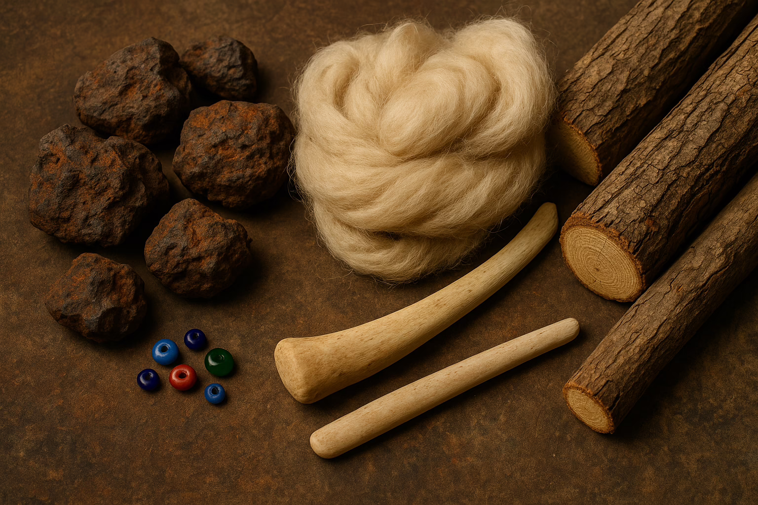 Iron Age Materials in Ireland: From Bog Iron to Ash-wood Spears