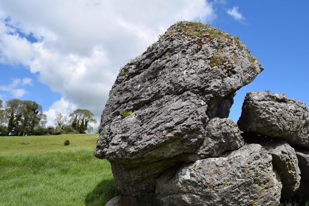 Photograph of the Catstone at the Hill of Uisneach