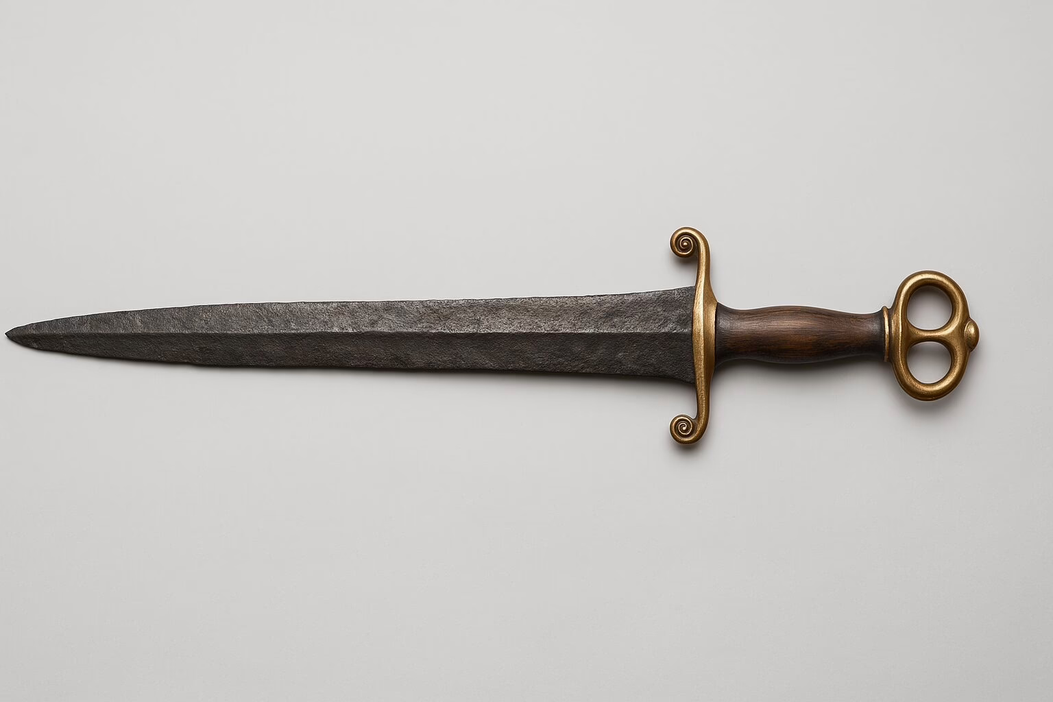 Reconstruction of an Iron Age Irish sword in La Tene style