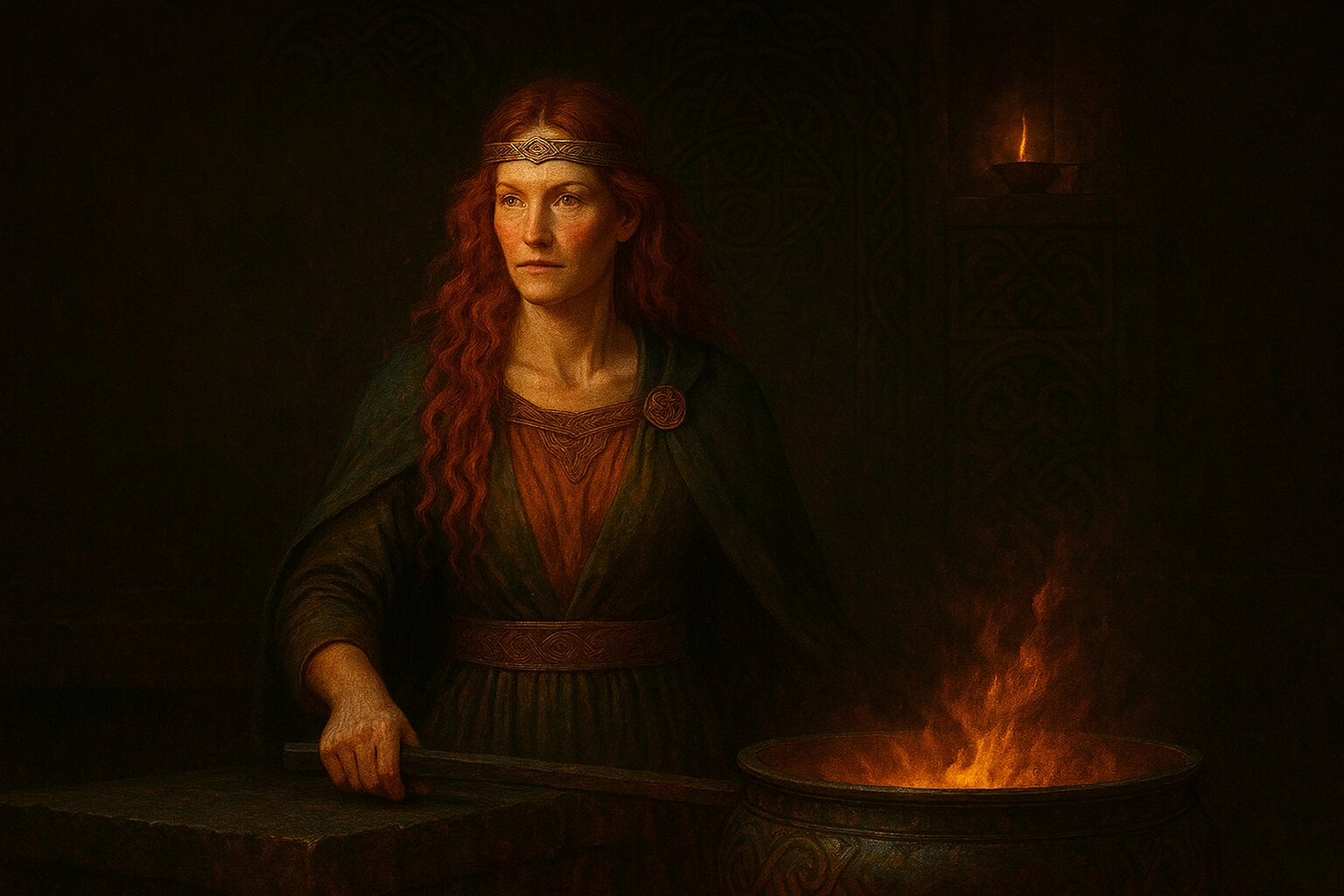 Who was the Irish goddess Brigid? Goddess of Fire & Fertility