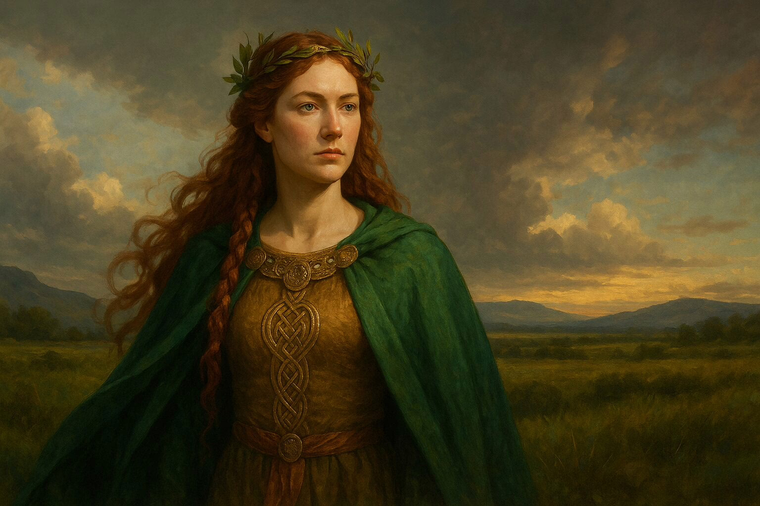 Who is the Irish goddess Ériu?