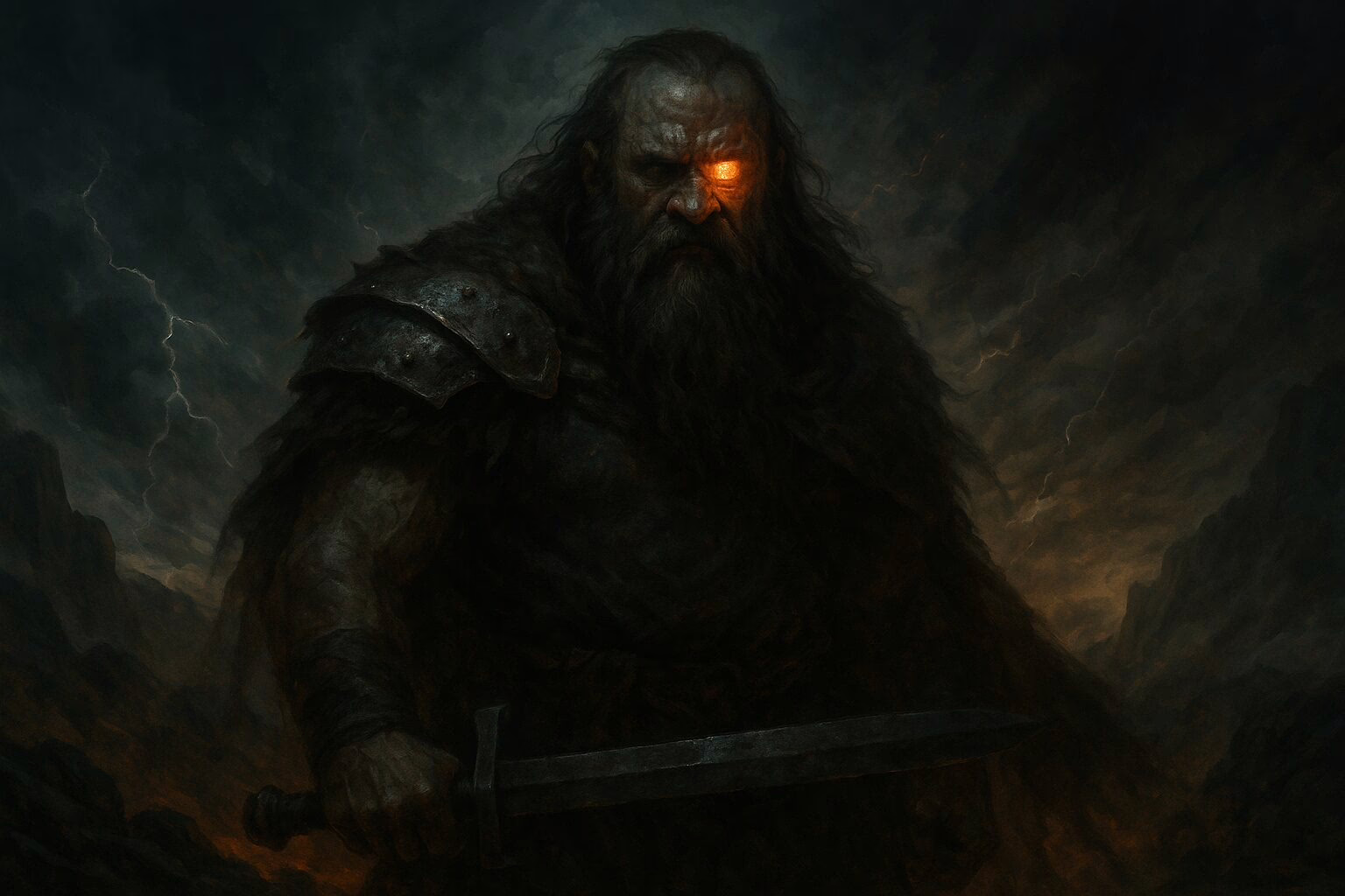 Who was the Irish god Balor of the Evil Eye?