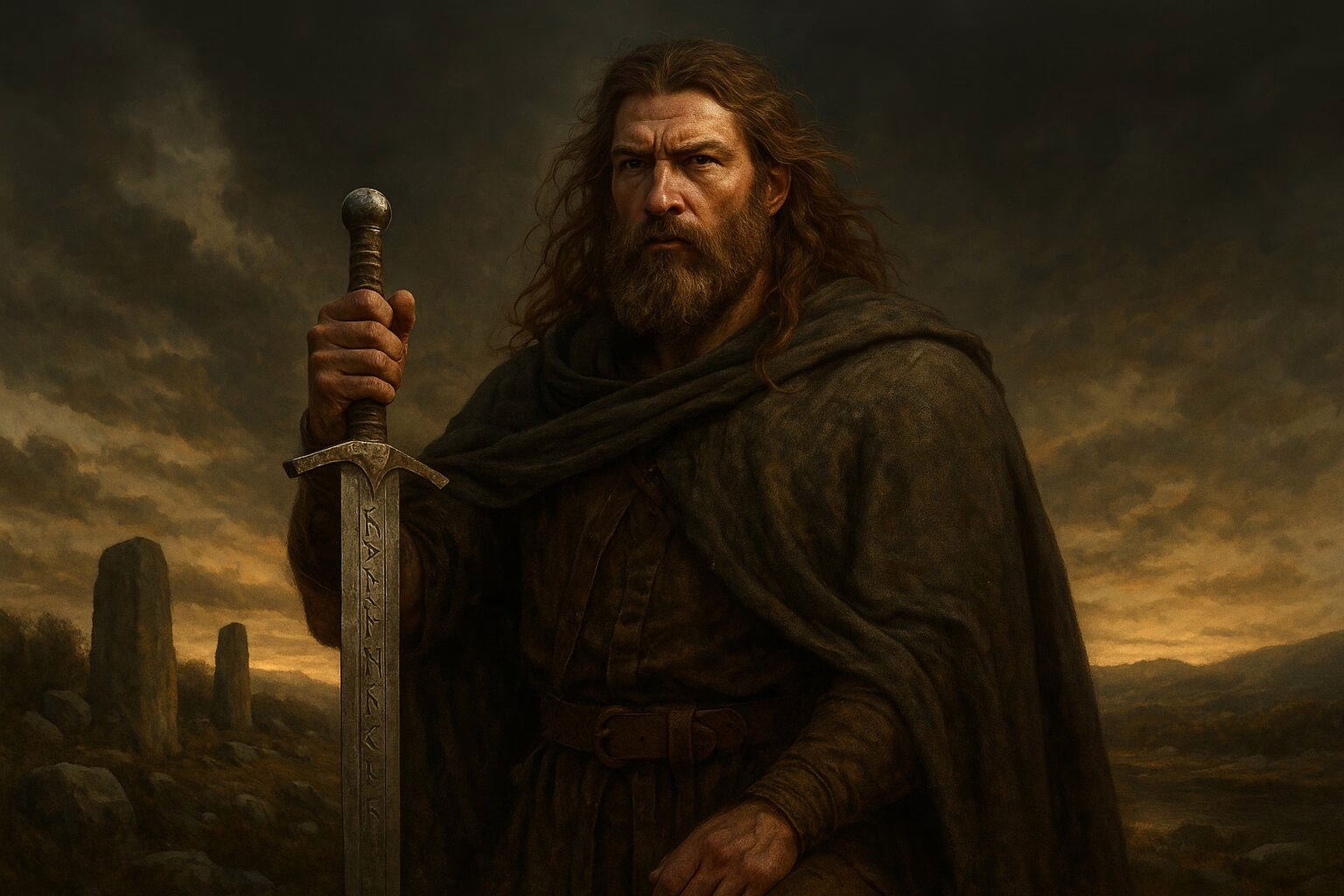 Ogma, Irish god of language and strength who invented Ogham