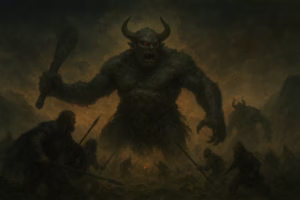 Fomorians in Irish Mythology: Giants of Chaos and the Sea