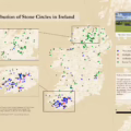 Map of all Stone Circle locations in Ireland