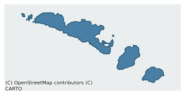 Detailed boundary map of ARAN barony, GALWAY