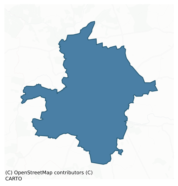 Detailed boundary map of CALLAN barony, KILKENNY