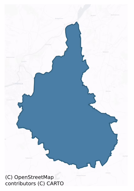 Clanwilliam — Barony Boundary Map