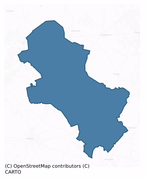 Connell — Barony Boundary Map