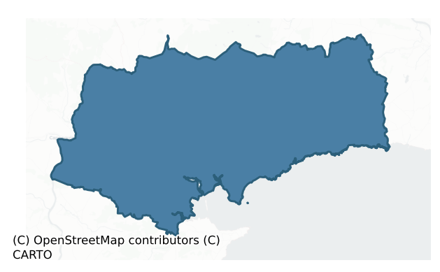 Detailed boundary map of DECIES without DRUM barony, WATERFORD