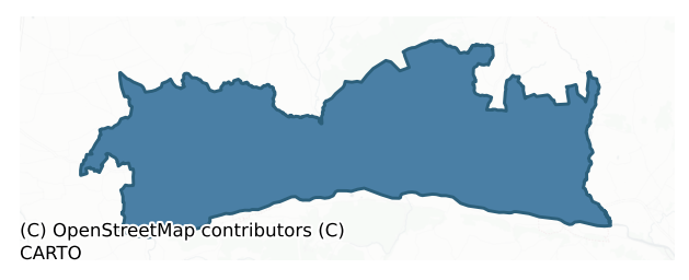 Detailed boundary map of IFFA and OFFA EAST barony, TIPPERARY