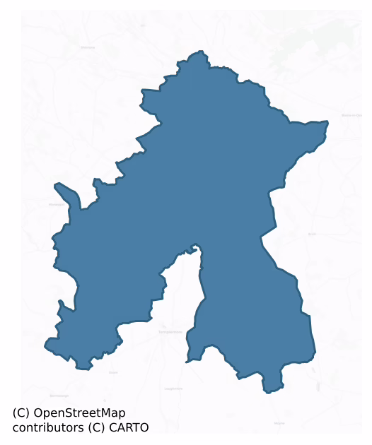 Ikerrin — Barony Boundary Map