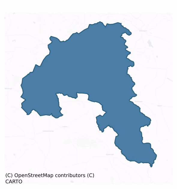 Killian — Barony Boundary Map
