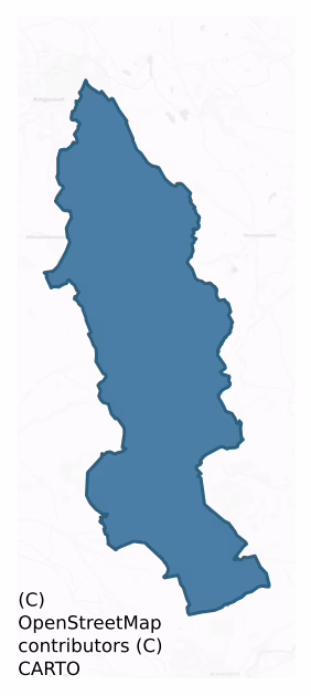 Morgallion — Barony Boundary Map