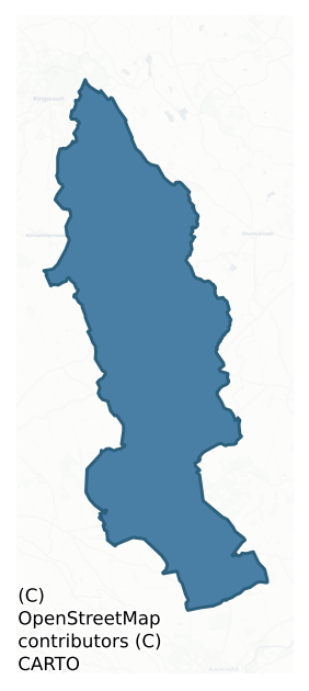 Detailed boundary map of MORGALLION barony, MEATH