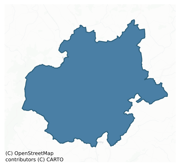 Detailed boundary map of SCARAWALSH barony, WEXFORD