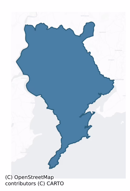 Shelburne — Barony Boundary Map