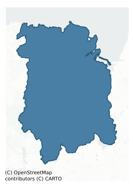 Detailed boundary map of TIRAWLEY barony, MAYO
