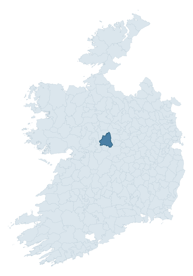 Regional context map showing ATHLONE SOUTH barony within ROSCOMMON