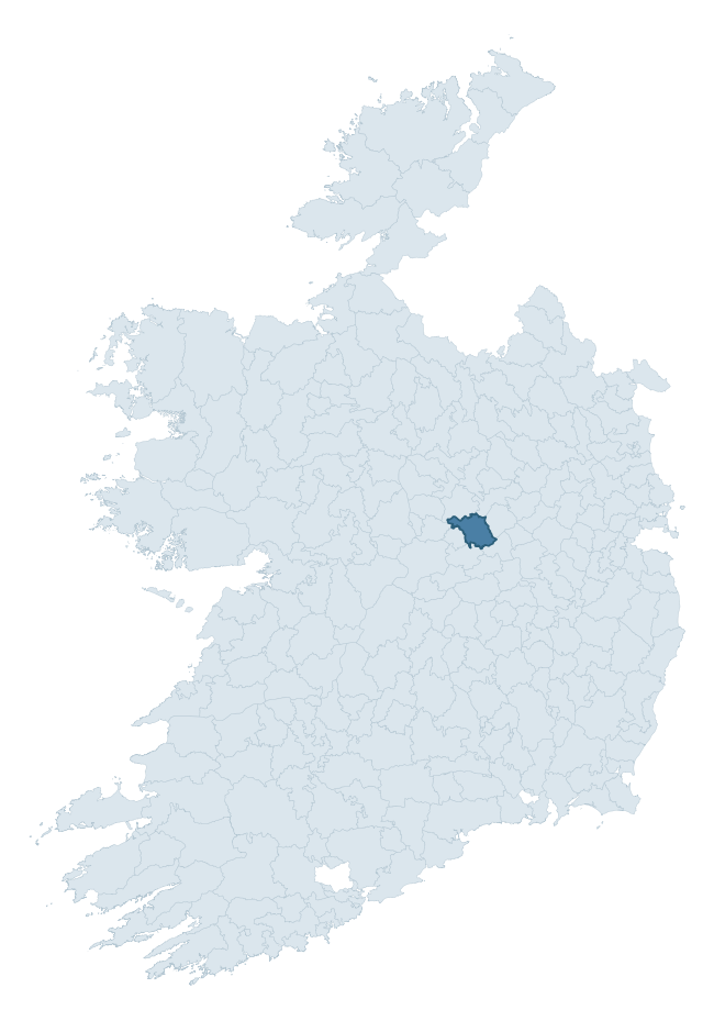 Regional context map showing MOYCASHEL barony within WESTMEATH