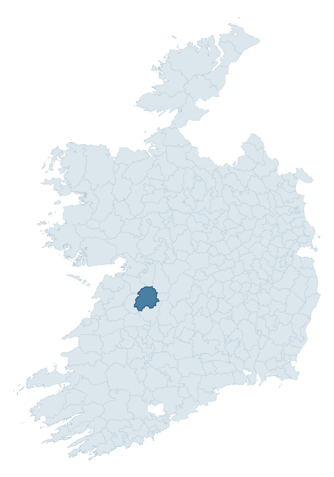 Regional context map showing TULLA UPPER barony within CLARE