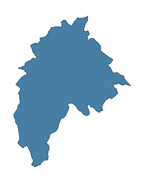 Detailed boundary map of BALLINAMALLARD ward, Fermanagh and Omagh