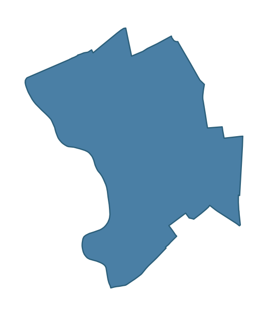 Detailed boundary map of COOLESSAN ward, Causeway Coast and Glens