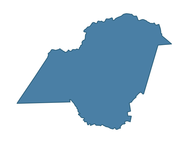 Detailed boundary map of CRUMLIN ward, Antrim and Newtownabbey