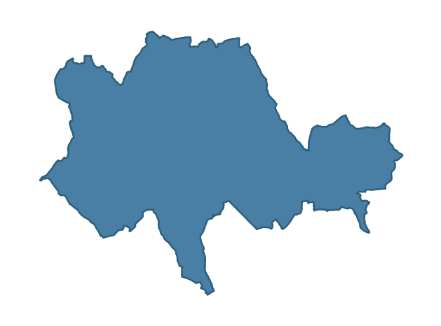 Detailed boundary map of DRUMANESS ward, Newry, Mourne and Down