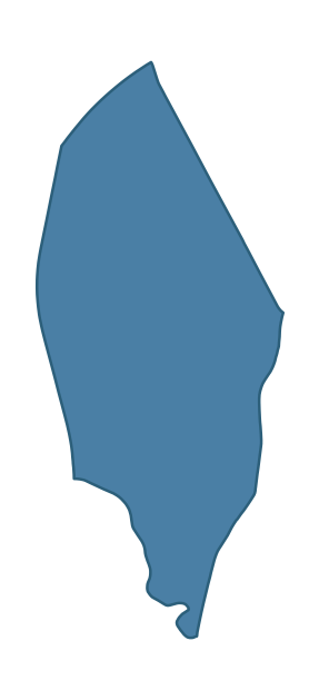 Detailed boundary map of FINAGHY ward, Belfast