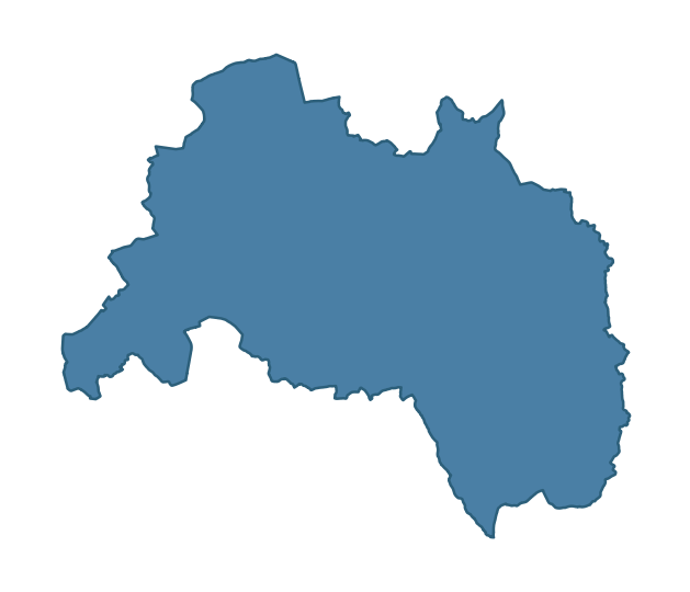Detailed boundary map of KILMORE ward, Newry, Mourne and Down