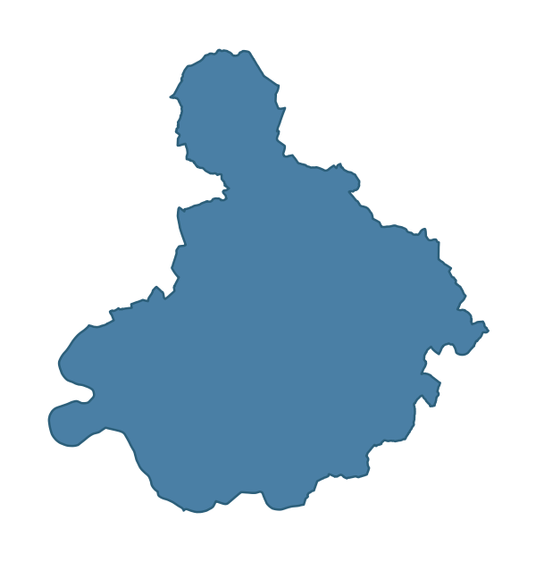 Detailed boundary map of LISBELLAW ward, Fermanagh and Omagh