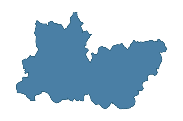 Detailed boundary map of LOUGHBRICKLAND ward, Armagh City, Banbridge and Craigavon