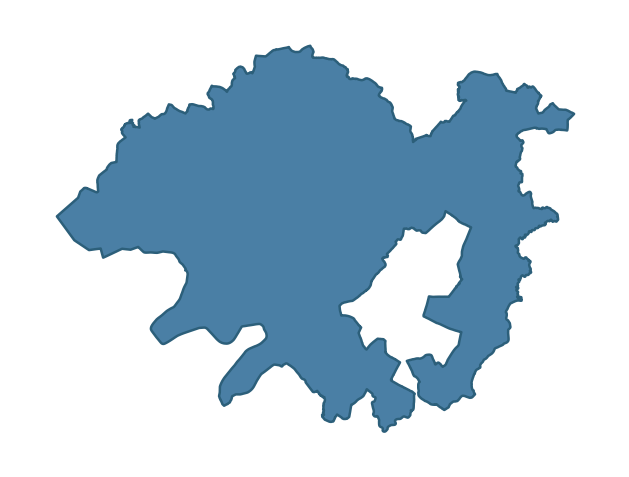 Detailed boundary map of NEWTOWNBUTLER ward, Fermanagh and Omagh