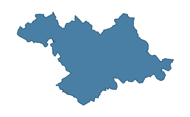 Detailed boundary map of NEWTOWNSAVILLE ward, Fermanagh and Omagh