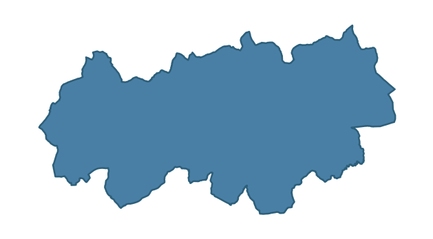 Detailed boundary map of RICHHILL ward, Armagh City, Banbridge and Craigavon