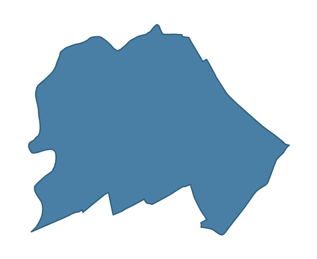 Detailed boundary map of ROESIDE ward, Causeway Coast and Glens