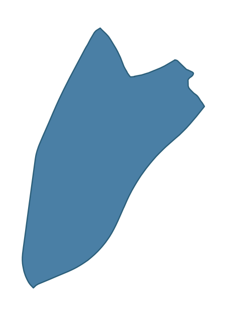 Detailed boundary map of TWINBROOK ward, Belfast