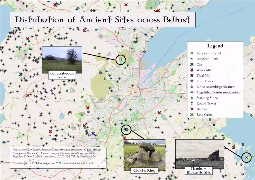 Belfast Historical Sites Map